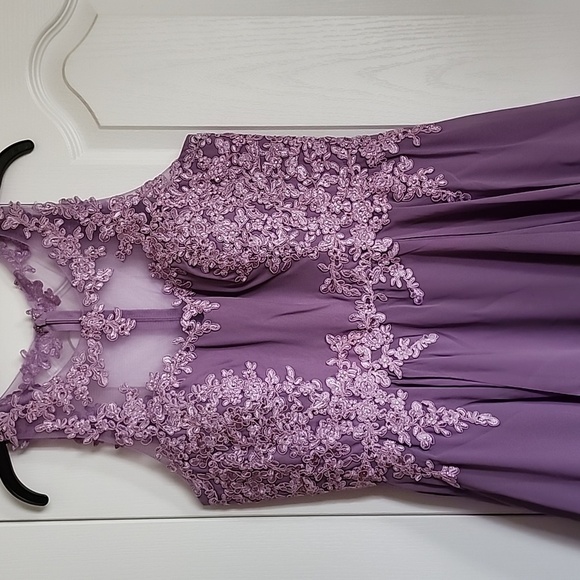 Gorgeous Decode 1.8 Mauve Maxi Evening Gown ๐ - Picture 10 of 17